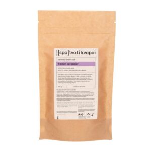 SPALVOTI KVAPAI druska voniai FRENCH LAVENDER, 400g