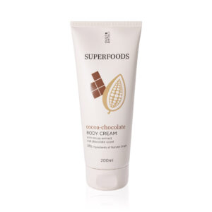 DUST+CREAM kūno kremas SUPERFOODS COCOA - CHOCOLATE, 200ml