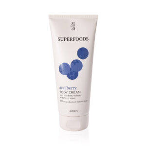 DUST+CREAM kūno kremas SUPERFOODS ACAI BERRY, 200ml