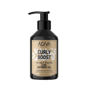 AGIVA gelis garbanotiems plaukams CURLY BOOST CURL DEFINING GEL, 250ml