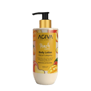 AGIVA kūno losjonas PEACH & MANGO, 500ml