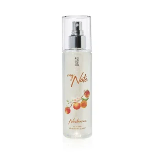 DUST+CREAM parfumuota kūno dulksna su blizgučiais MY NOTE NECTARINE, 200ml