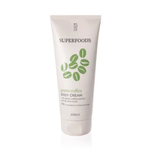 DUST+CREAM kūno kremas SUPERFOODS GREEN COFFEE, 200ml