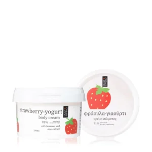 DUST+CREAM kūno kremas STRAWBERRY-YOGURT, 250ml