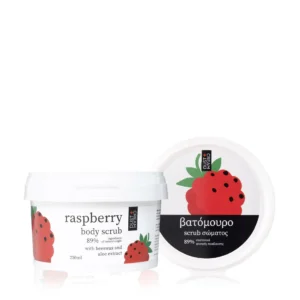 DUST+CREAM kūno šveitiklis RASPBERRY, 250ml