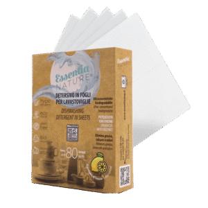 ESSENTIA NATURE skalbimo juostelės indaplovei ECOLOGICAL (80 skalbimų), 1vnt