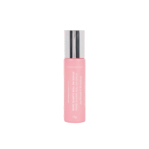 BADE NATURAL antioksidacinis rutulinis veido serumas ROSE QUARTZ ROLL ON RESUM, 10ml