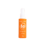 BADE NATURAL apsauginis veido pienelis nuo saulės su atspalviu TINTED SUN SPF50/PA+++, 30ml