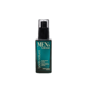 BADE NATURAL gaivinamasis ir raminamasis losjonas po skutimosi MEN’S GARAGE, 50ml
