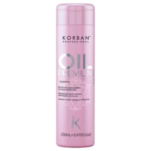 KORBAN švelniai valantis plaukų šampūnas OIL PREMIUM, 250 ml