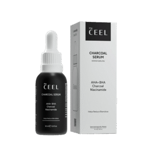 THE CEEL valomasis veido serumas su aktyvintąja anglimi ir niacinamidu CHARCOAL SERUM, 30 ml