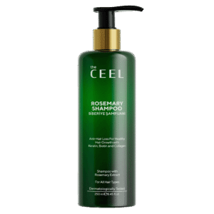 THE CEEL plaukų augimą skatinantis šampūnas su rozmarinu ROSEMARY SHAMPOO, 250 ml