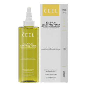 THE CEEL balansuojantis veido tonikas riebiai ir į aknę linkusiai odai su salicilo rūgštimi ir niacinamidu SALICYLIC CLARIFYING TONER, 200 ml