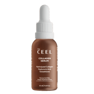 THE CEEL putlinamasis ir stangrinamasis veido serumas su hidrolizuotu kolagenu ir glutationu COLLAGEN SERUM, 30 ml
