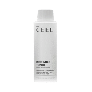 THE CEEL drėkinantis ir skaistinantis veido tonikas su ryžiu vandeniu RICE MILK TONER, 200 ml