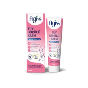 AGISS BY AGIVA depiliacinis kremas normaliai odai PINK, 100ml