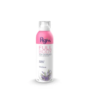 AGISS BY AGIVA purškiamas depiliacinis kremas visam kūnui FULL BODY, 155ml