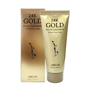 LEBELAGE veido prausiklis HEEYUL 24K GOLD FOAM CLEANSING, 100ml