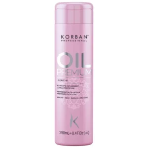 KORBAN nenuplaunamas plaukų kremas OIL PREMIUM LEAVE-IN, 250 ml