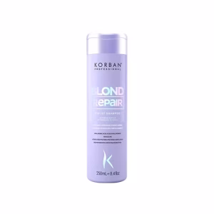 KORBAN šviesių plaukų šampūnas BLOND REPAIR VIOLET SHAMPOO, 250 ml