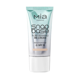 MIA MAKEUP poras paslepiantis BB kremas SNAP BASE SPF15, 25ml