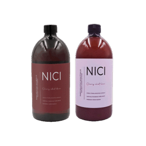 NICI parfumuoto skalbiklio ir minkštiklio rinkinys CHERRY VELVET ELIXIR, 1000 ml + 1000 ml