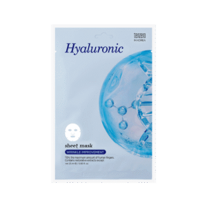 TENZERO lakštinė veido kaukė HYALURONIC ACID SHEET MASK, 25ml