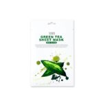 TENZERO lakštinė veido kaukė GREEN TEA SHEET MASK, 25ml