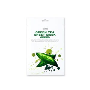 TENZERO lakštinė veido kaukė GREEN TEA SHEET MASK, 25ml