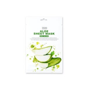 TENZERO lakštinė veido kaukė ALOE SHEET MASK, 25ml