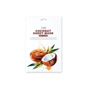 TENZERO lakštinė veido kaukė COCONUT SHEET MASK, 25ml