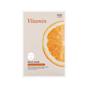 TENZERO lakštinė veido kaukė VITAMIN SHEET MASK, 25ml