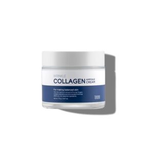TENZERO veido kremas nuo raukšlių su kolagenu WRINKLE COLLAGEN AMPOULE CREAM 2X, 70g