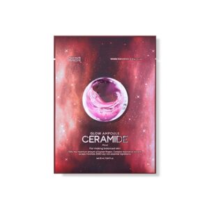 TENZERO atkuriamoji lakštinė veido kaukė GLOW AMPOULE CERAMIDE MASK, 25ml