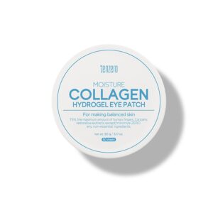TENZERO drėkinamieji paakių padeliai su kolagenu MOISTURE COLLAGEN HYDROGEL EYE PATCH, 90g (60vnt)