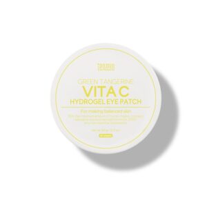 TENZERO skaistinantys paakių padeliai su vitaminu C, GREEN TANGERINE VITA C HYDROGEL EYE PATCH, 90g (60vnt)