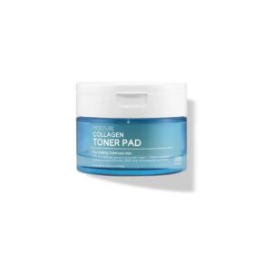 TENZERO drėkinamieji veido toniko padeliai su kolagenu MOISTURE COLLAGEN TONER PAD, 160g (70vnt)