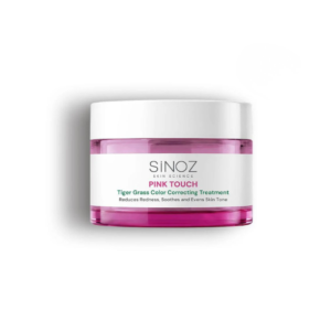 SINOZ odos atspalvį suvienodinantis atkuriamasis veido kremas šviesiai odai PINK TOUCH, 15 ml