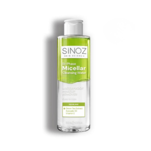 SINOZ dvifazis micelinis makiažo valiklis BI-PHASE MICELLAR CLEANSING WATER, 200 ml