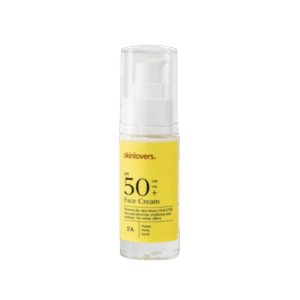 SKINLOVERS 5’A SPF+50 veido kremas su saulės apsauga, 30ml