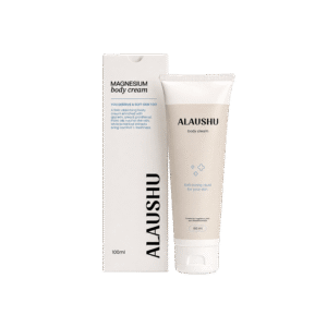 ALAUSHU kūno kremas su magnio druskomis, 100ml