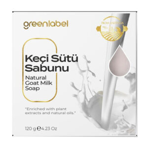 GREENLABEL maitinamasis muilas su ožkos pienu NATURAL GOAT MILK, 120g