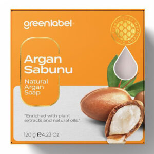 GREENLABEL maitinamasis muilas su argano aliejumi NATURAL ARGAN, 120g