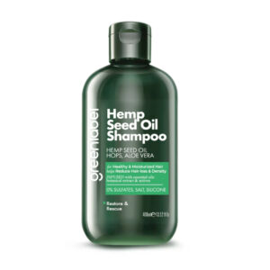 GREENLABEL plaukų šampūnas HEMP SEED OIL, 400ml