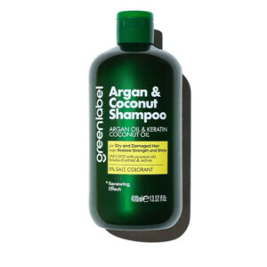 GREENLABEL plaukų šampūnas ARGAN & COCONUT, 400ml