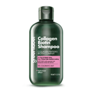 GREENLABEL plaukų šampūnas COLLAGEN BIOTIN, 400ml