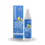 GREENLABEL intensyviai drėkinantis pėdų ir kulnų kremas su 10% šlapalo, 100ml
